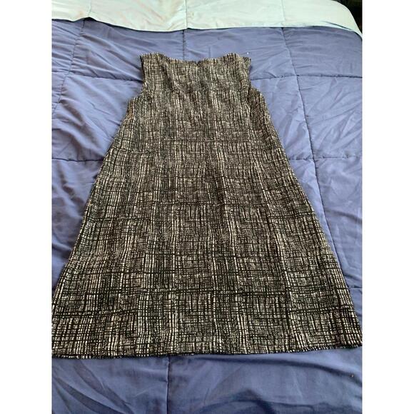 Cold Water Creek Knee-Length Dress Black and White - Picture 6 of 8